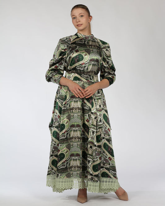 Silk gathered top R2